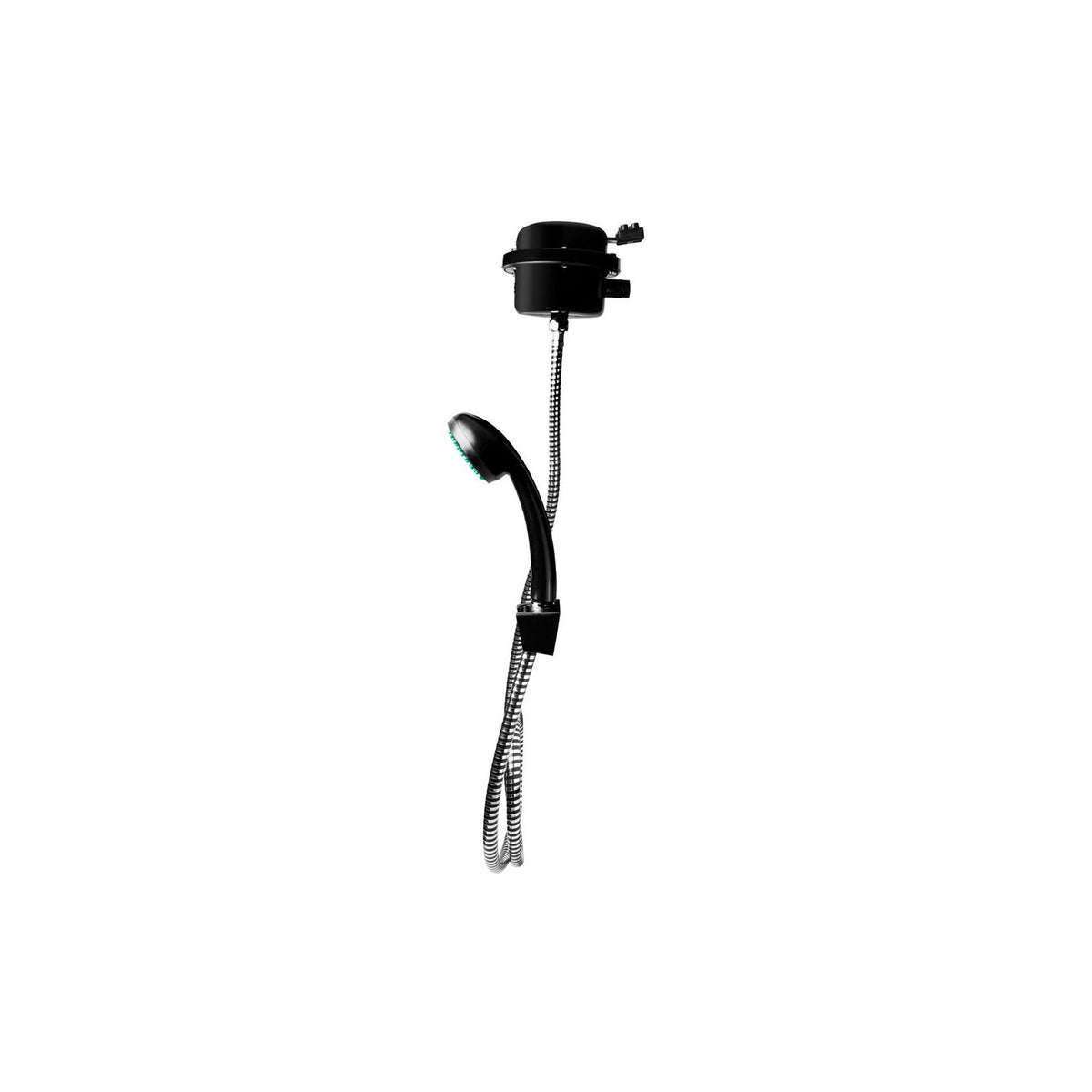 Producto sobre fondo blanco: Ducha Eléctrica Victory Salón De Belleza Negra 110V