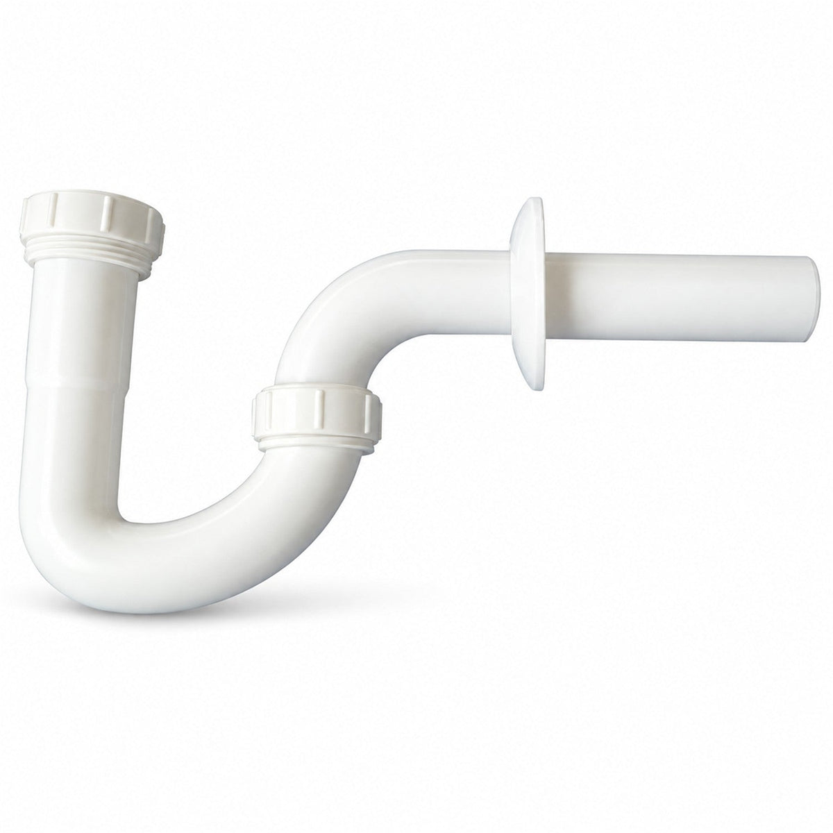 Sifón Tipo S Blanco para Lavamanos 1 1/2" - vista principal