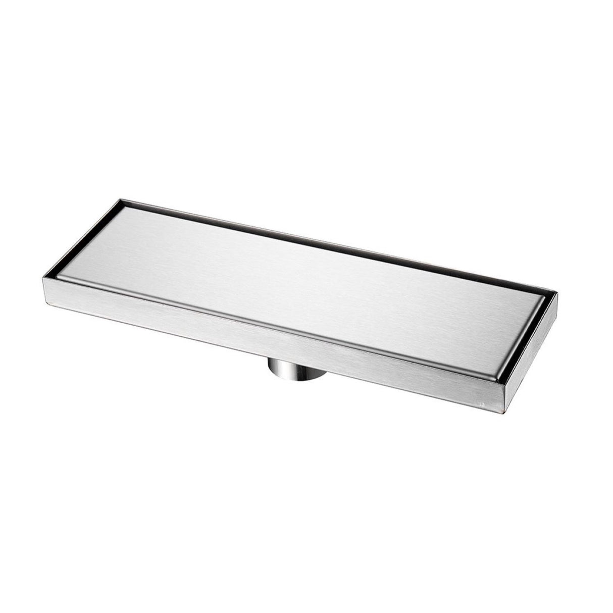Desagüe de piso invisible rectangular de 30 por 10 cm
