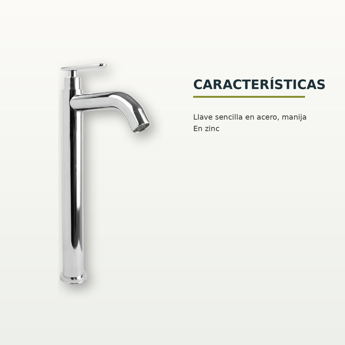 características confirmadas del producto