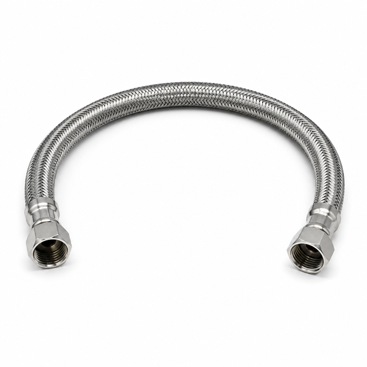 Manguera flexible para calentador hembra-hembra de 1/2 pulgada x 60 cm