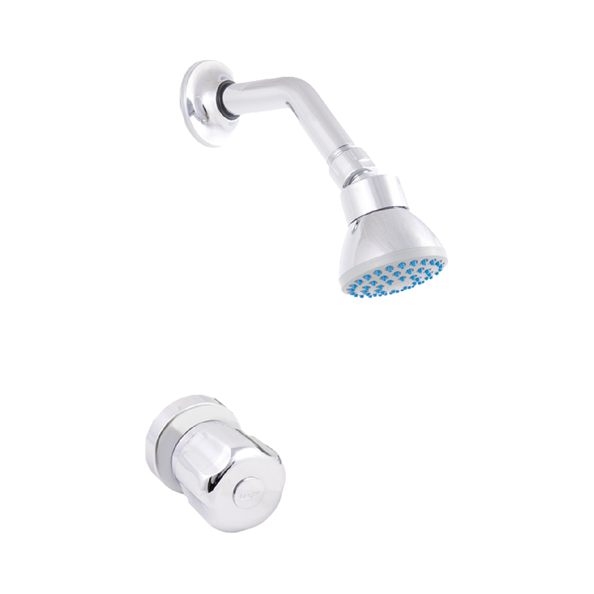 Conjunto registro de ducha Aqua cromado — vista del producto