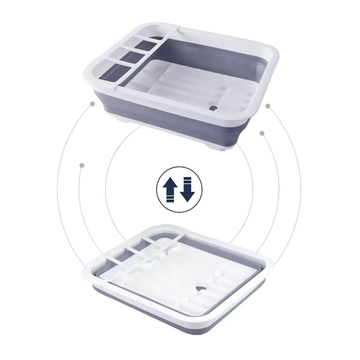 Escurridor Cocina Plegable Compacto Plástico Resistente