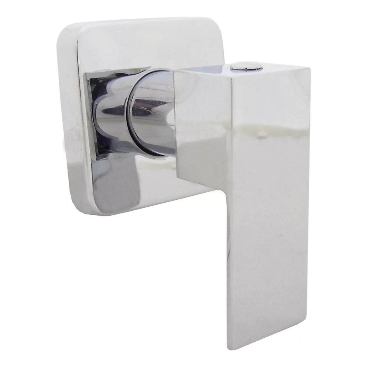 Manija Ducha Metalica Agua Fría Plateada Cromada