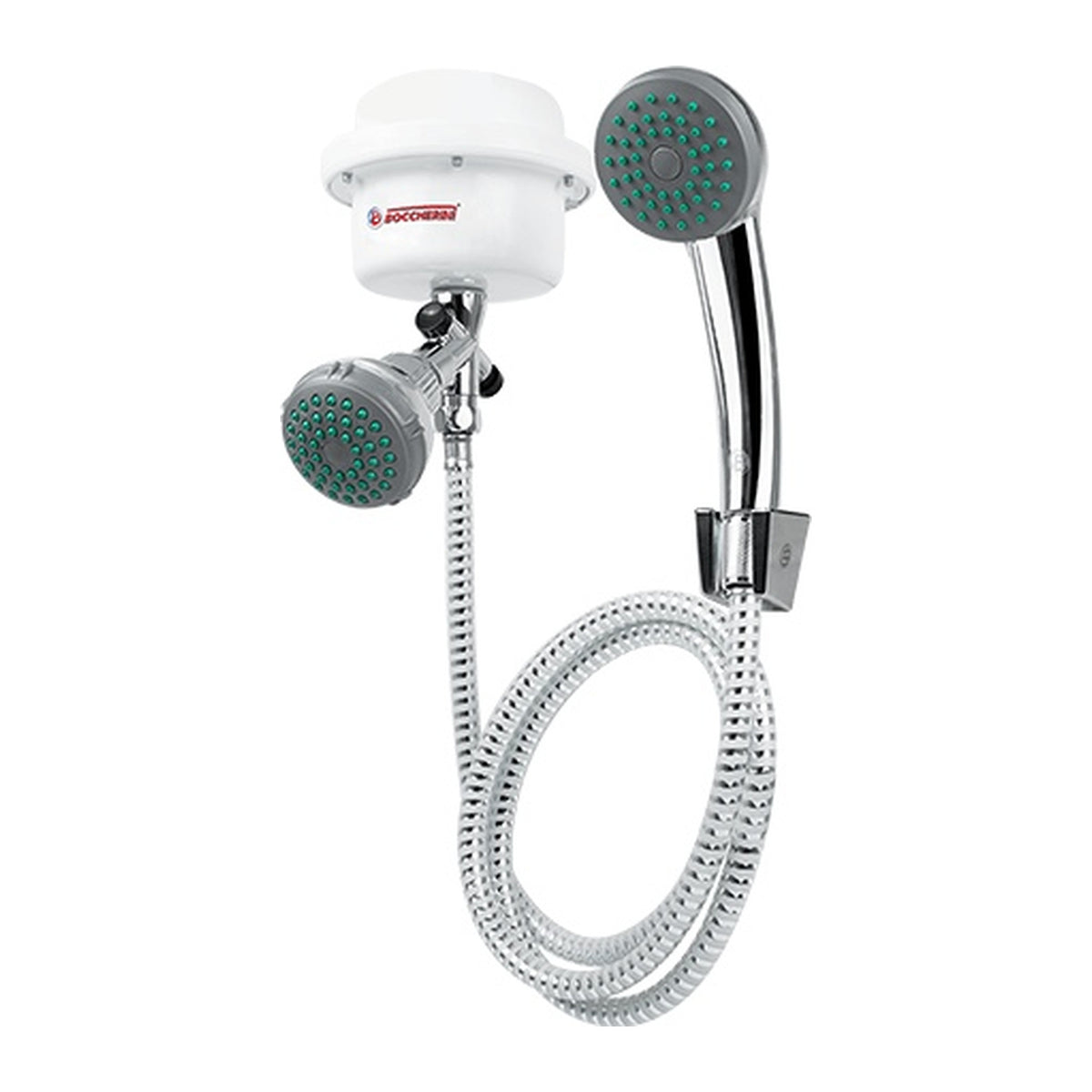 Ducha Eléctrica Dirigible Blanca 110 V con Kit 16 cm - imagen 1