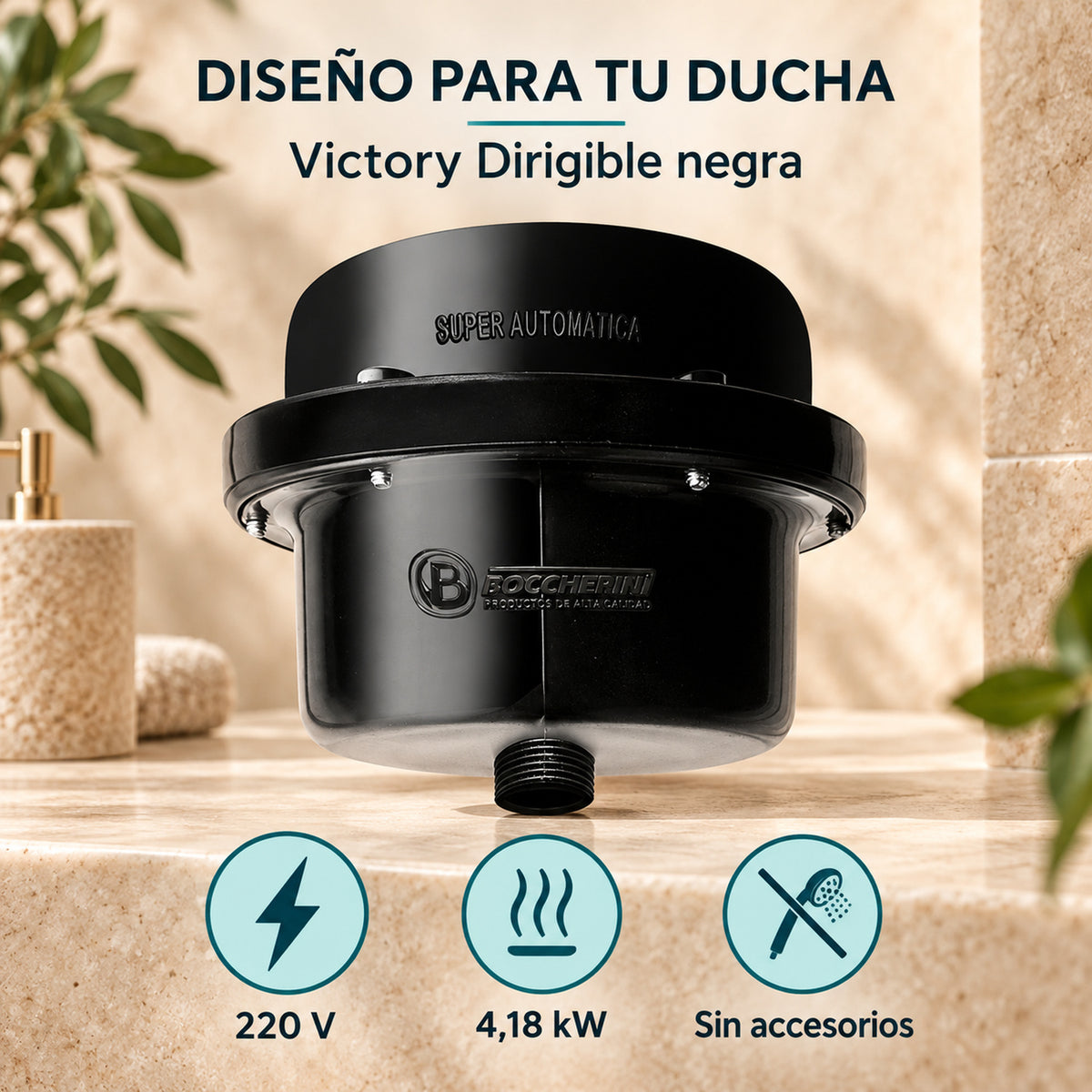 Características de la ducha 1207220D