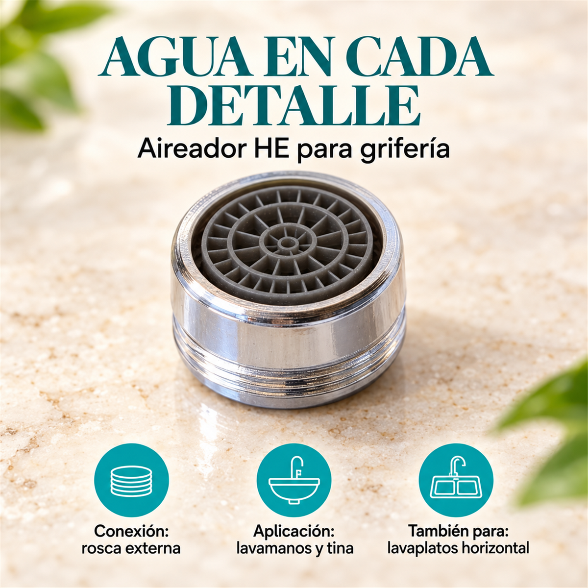 Aireador HE: conexión y aplicaciones de uso