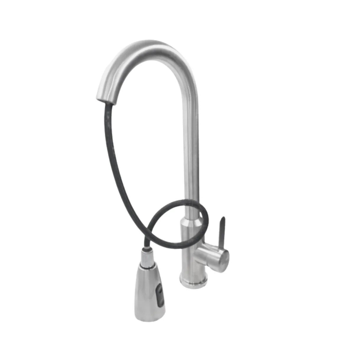 Grifería Monocontrol Cuello Extensible Cromada