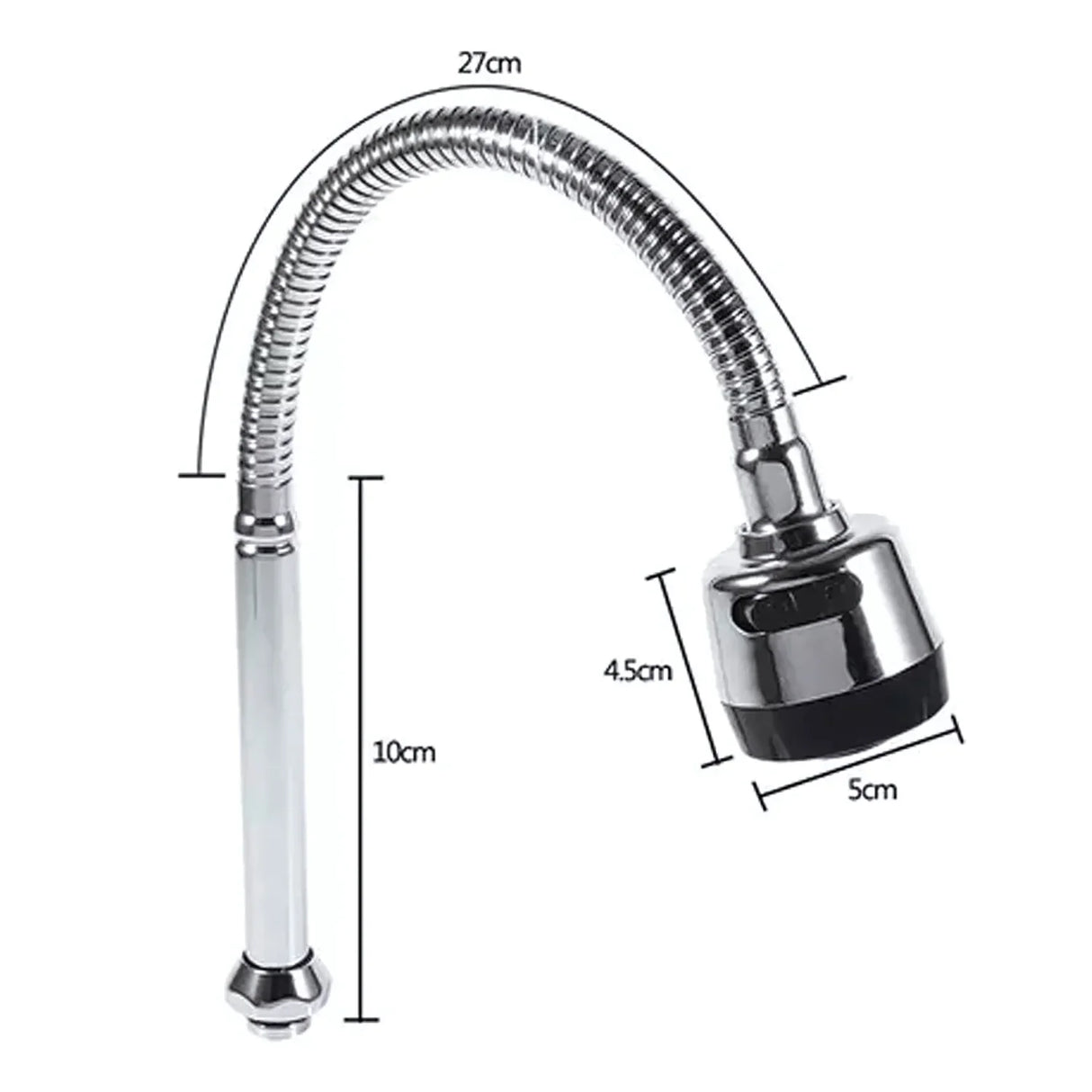 Repuesto Cuello Flexible Lavaplatos Cromado