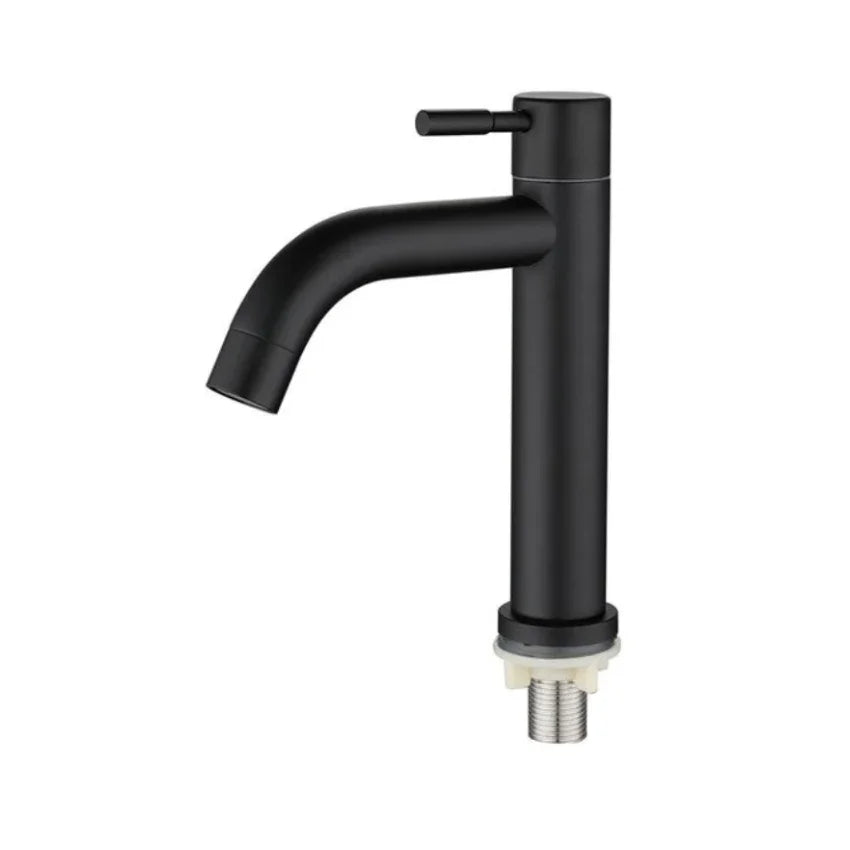 Grifería Lavamanos Baja Negra