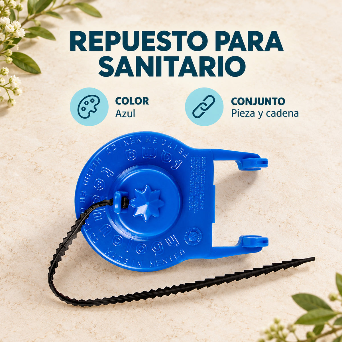 Sellador Agua Stop Universal Para Sanitario 6 × 7,5 × 8 cm — características del producto