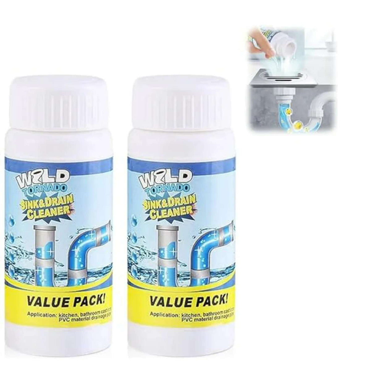 Wild Tornado Destapa Cañerías – ¡Elimina obstrucciones al instante!