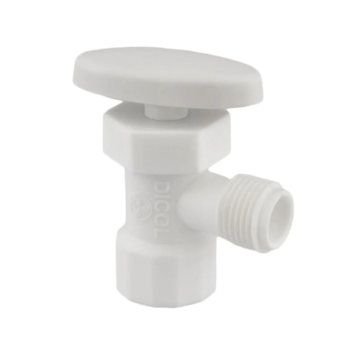 Pack X 6 Válvula Reguladora Presión 1/2 Plástica Blanca