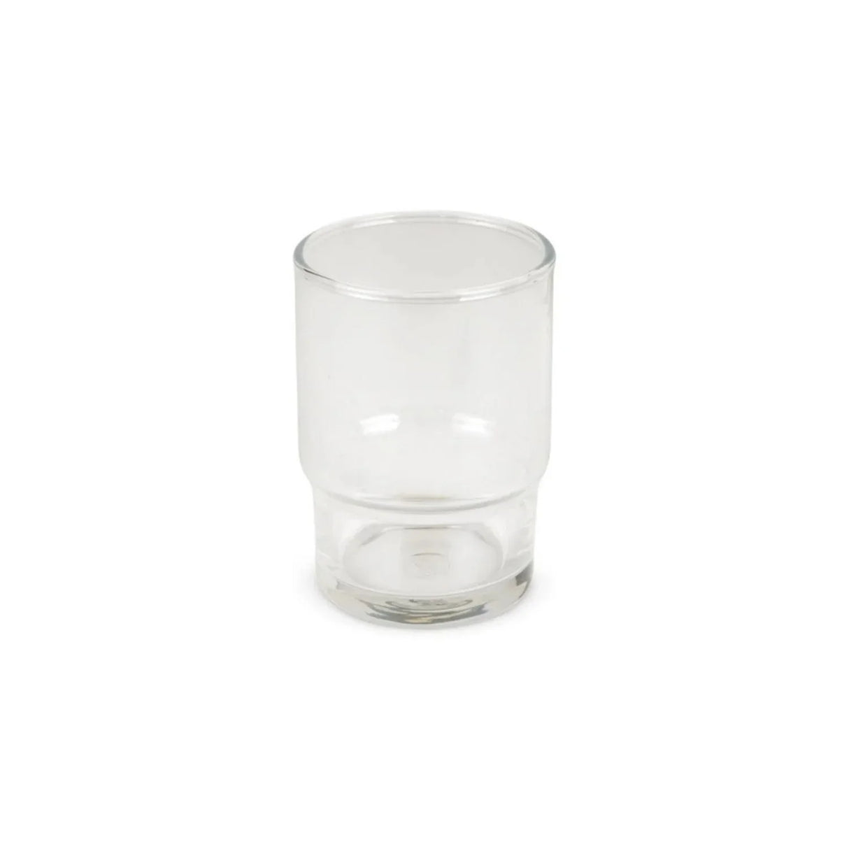 Vaso Cepillera En Cristal Transparente