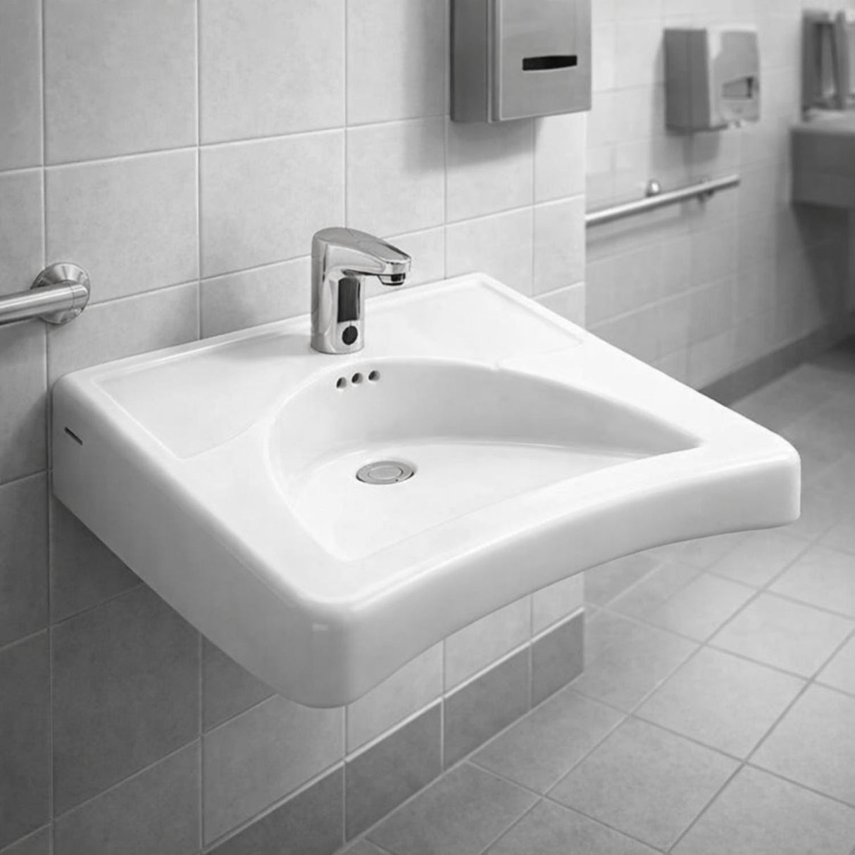 Lavamanos Aquajet institucional