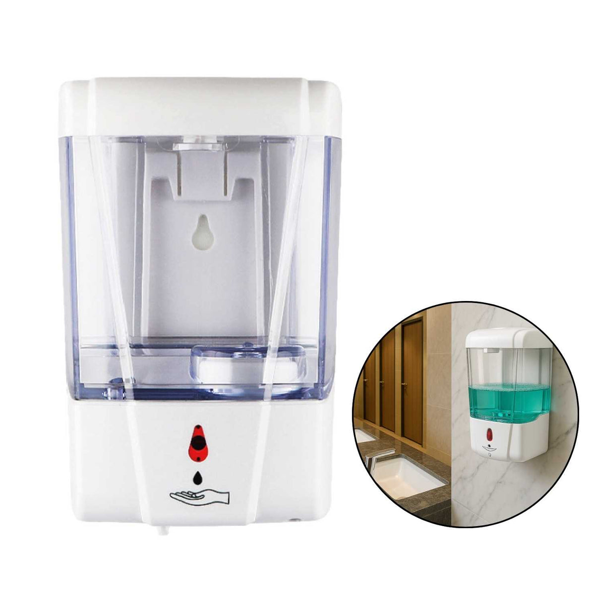 Dispensador Automático de Jabón Líquido con Sensor Infrarrojo 🧴🤖