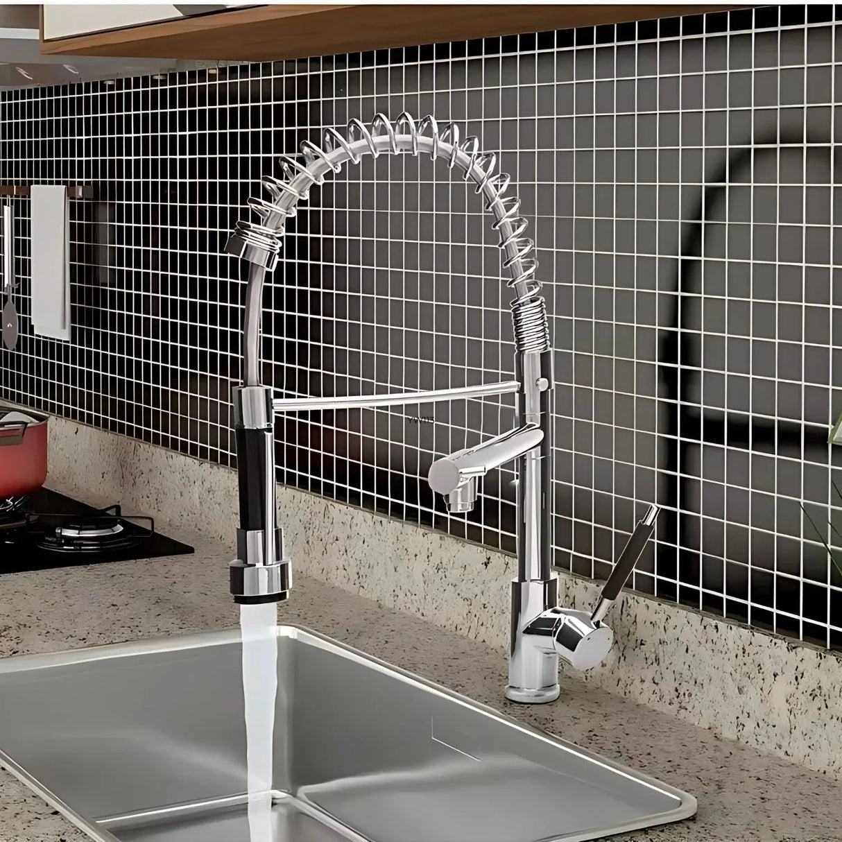 Grieria de Fregadero de Cocina Monomando Extraíble con Muelle – Diseño Moderno y Funcionalidad Superior