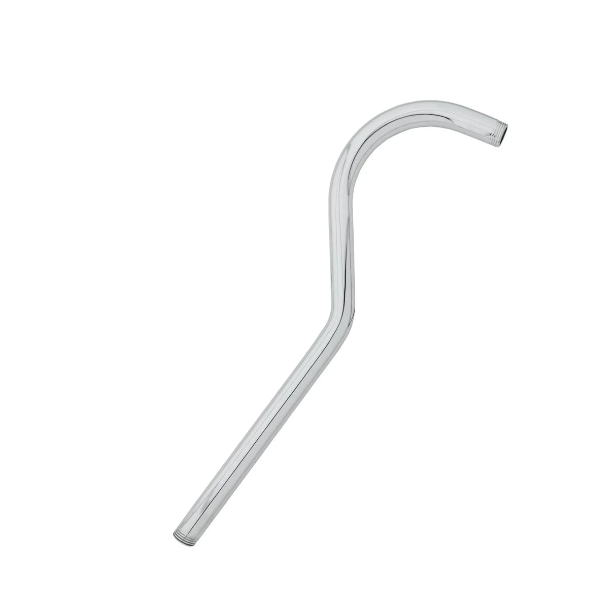 Tubo Regadera Ondulado Metálico Cromo