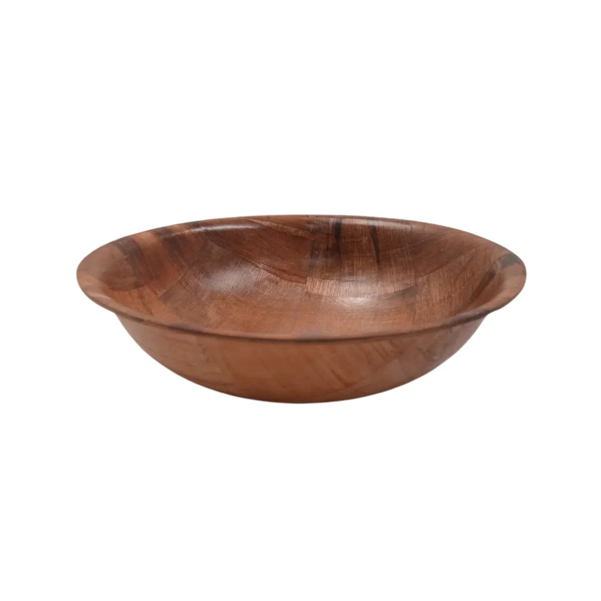 Taza Redonda Estilo Madera Plástica 20*20