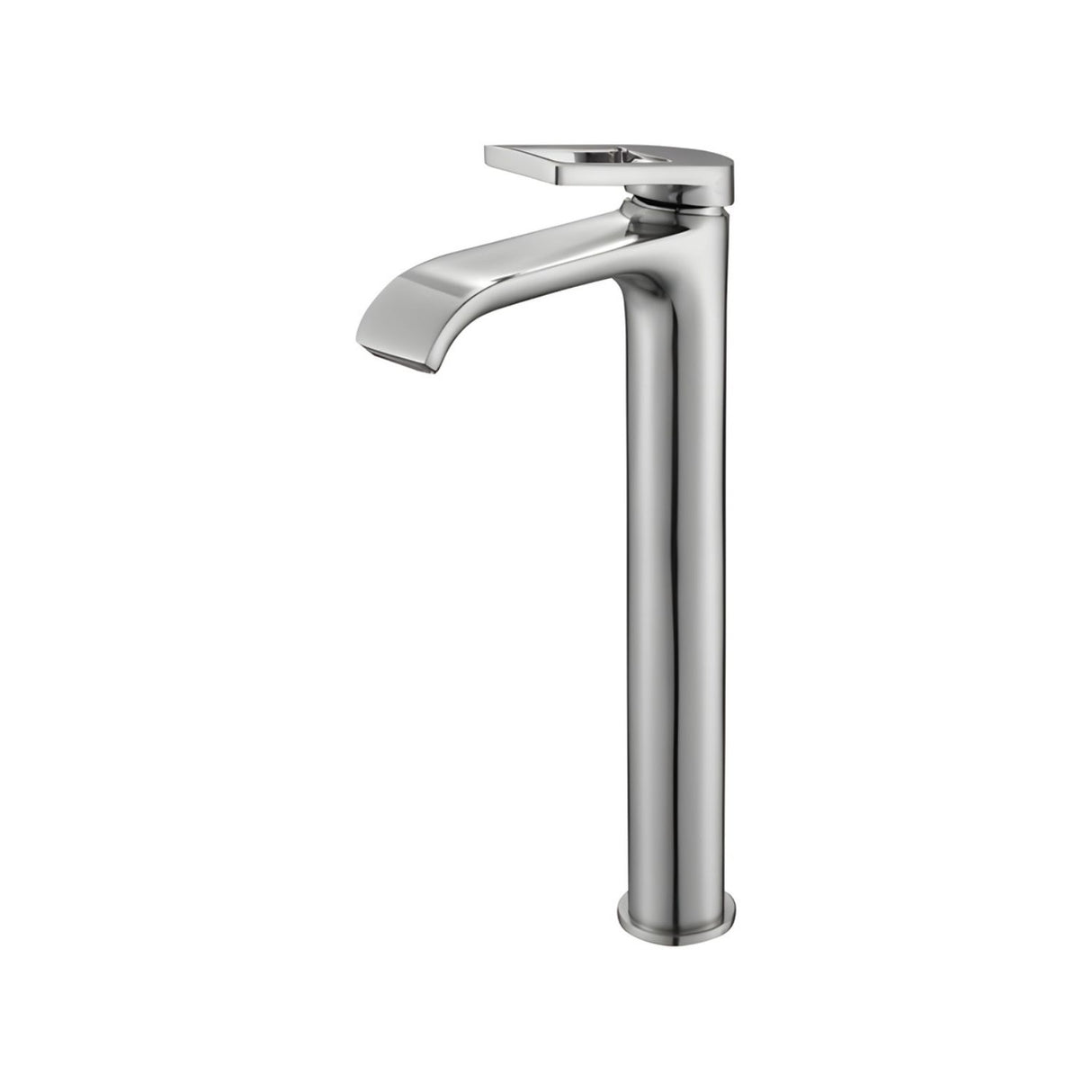 Lavamanos Monomando Alto Spacco Níquel Texturizado