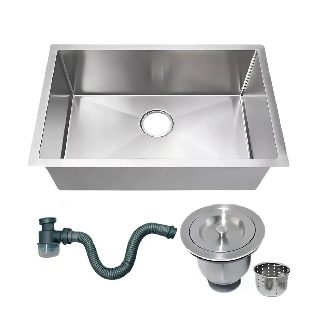 LAVAPLATOS SATINADO 55X45 EN ACERO INOX 304