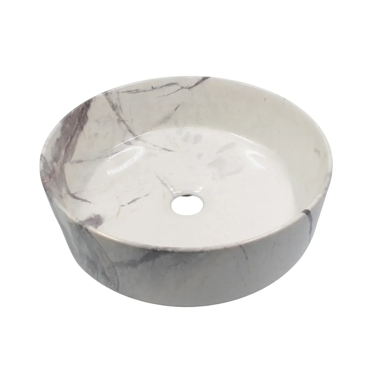 Lavamanos Sobre Poner Garda Blanco – Diseño Mármol Elegante y Moderno