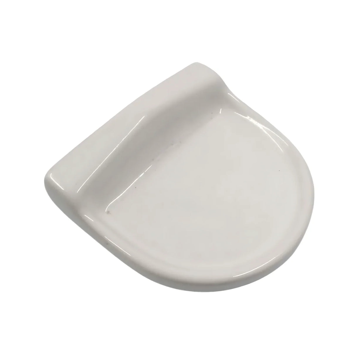 Jabonera en Porcelana Blanca