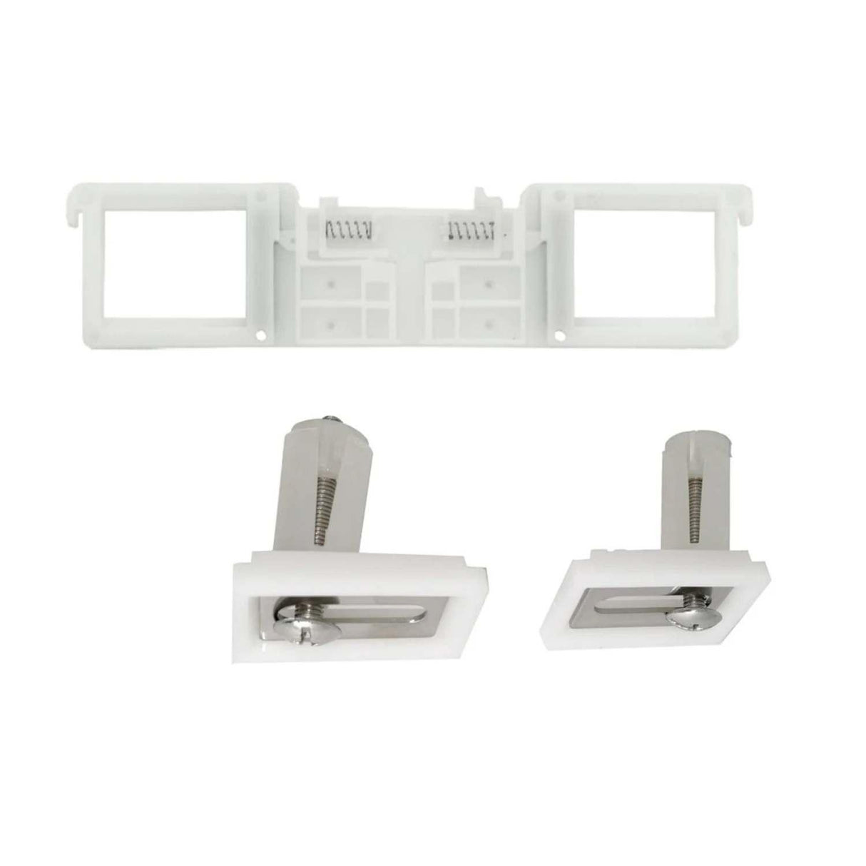 Kit Repuesto Regleta Tap.asiento Sanitario+tornillo Plástico