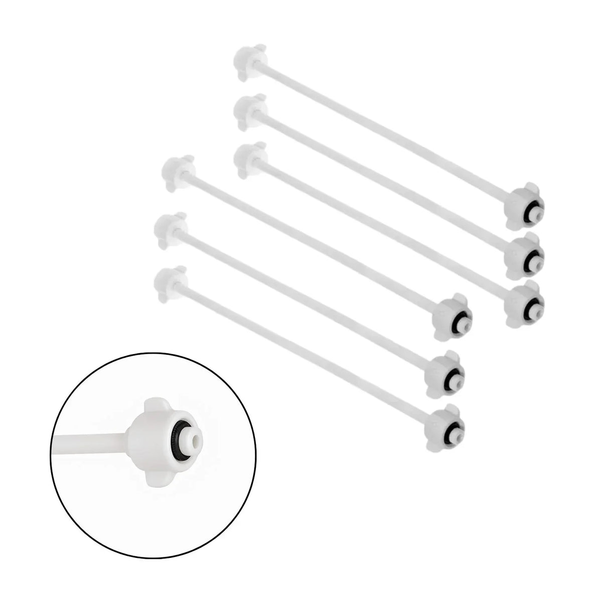 Pack X 6 Acoflex 40 cm Lavamanos - Lavaplatos 40cm 1/2x1/2"