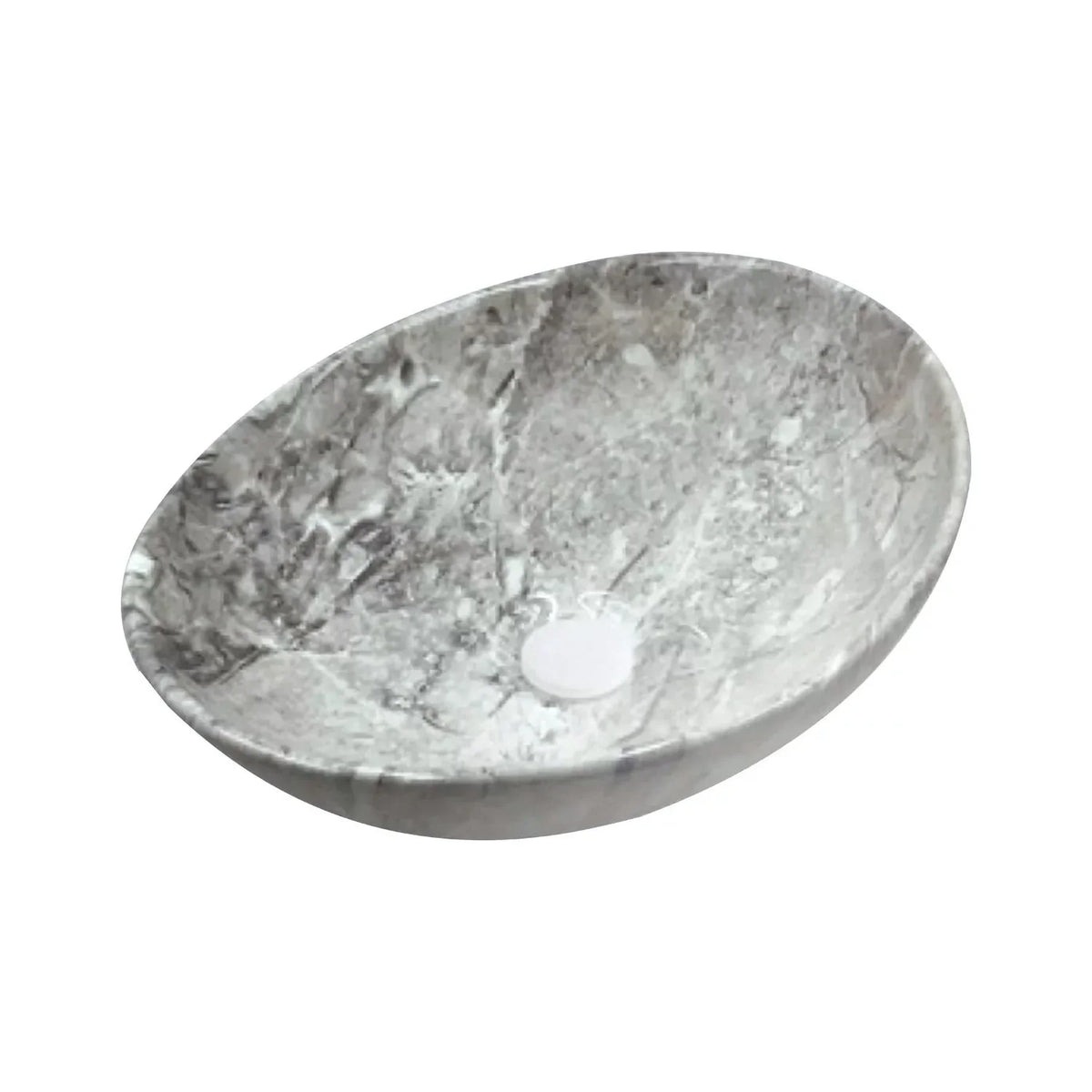 Lavamanos Canoa Calacata Gris 41 × 33 cm