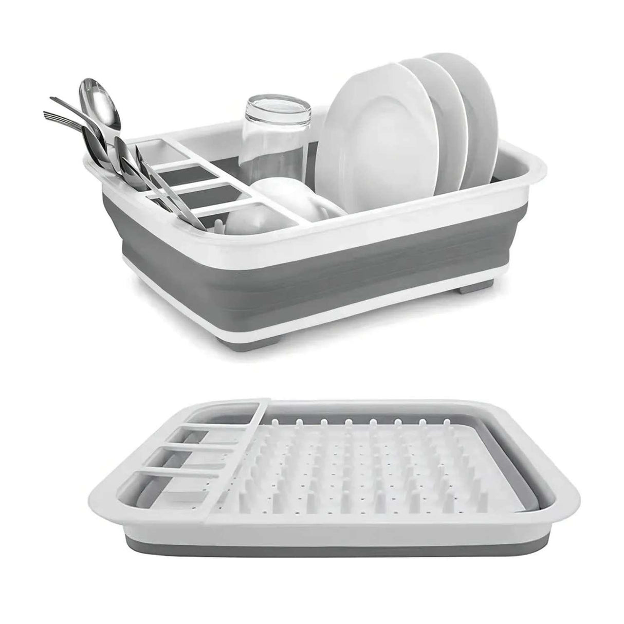 Escurridor Cocina Plegable Compacto Plástico Resistente