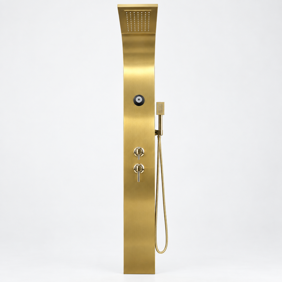 Torre De Ducha Oro Mate Con Bluetooth — 02 producto