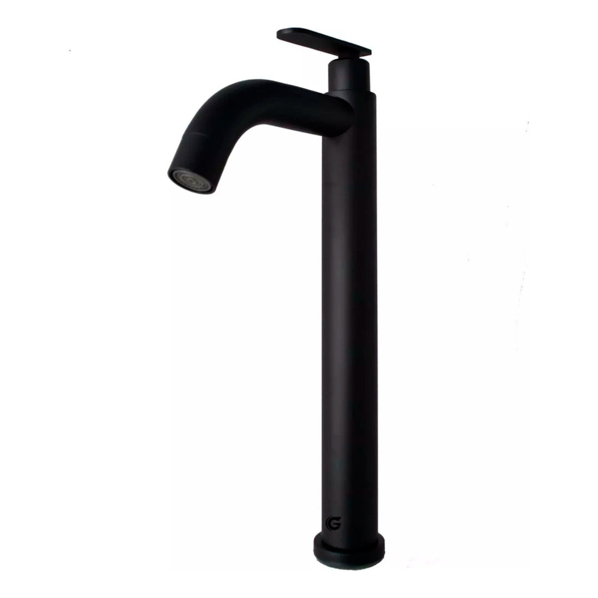 Grifería Lavamanos Agua Fría Negro Mate