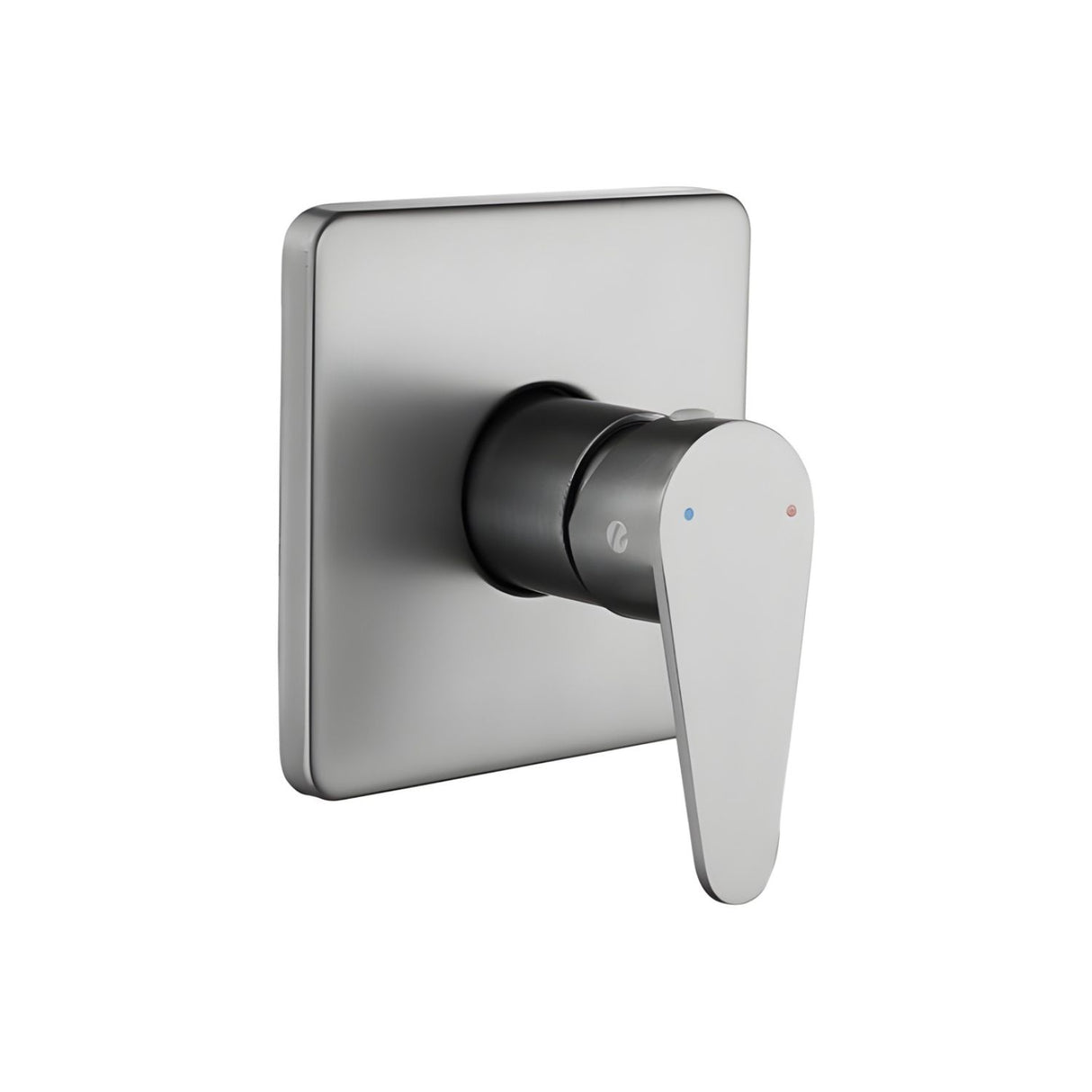 Mezclador Ducha Empotrado Color Gris Concreto Monocontrol