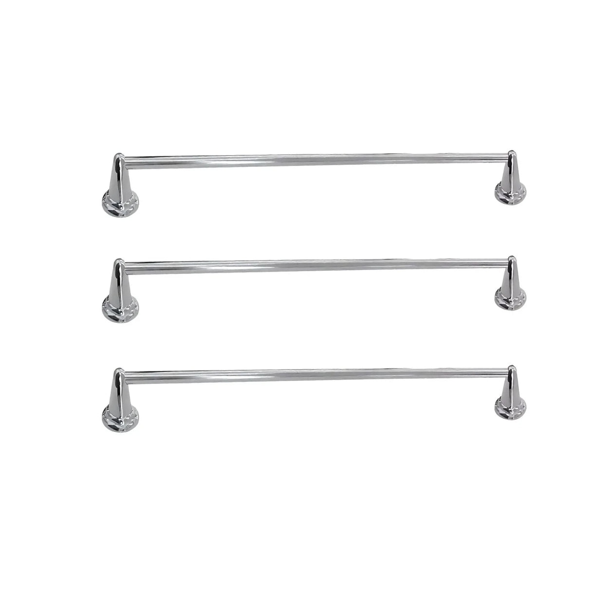 Kit Toallero Barra Redondo Cromado Pamo