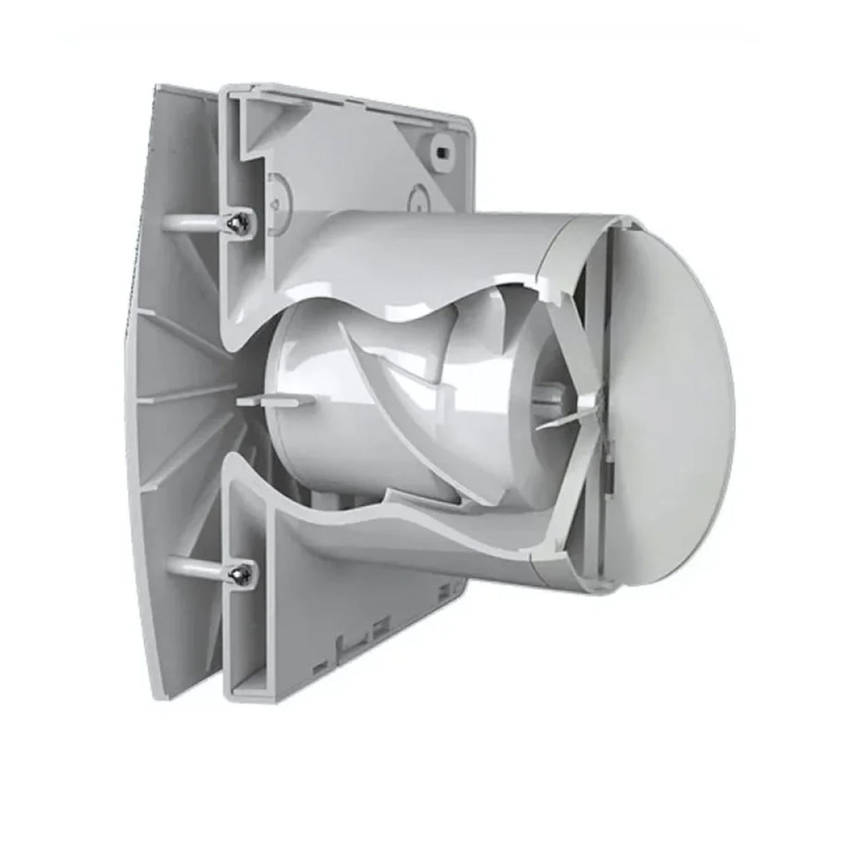 Extractor Axial Elegance - 20x20cm - 6" / Caudal 315 M³