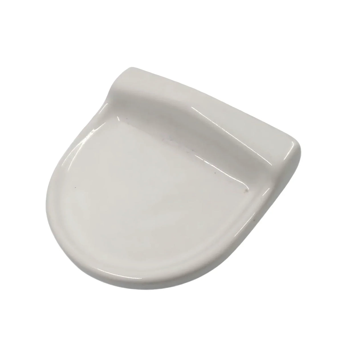 Jabonera en Porcelana Blanca