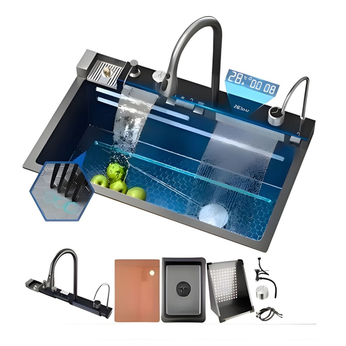 Lavaplatos Multifuncional Premium 75x46 cm