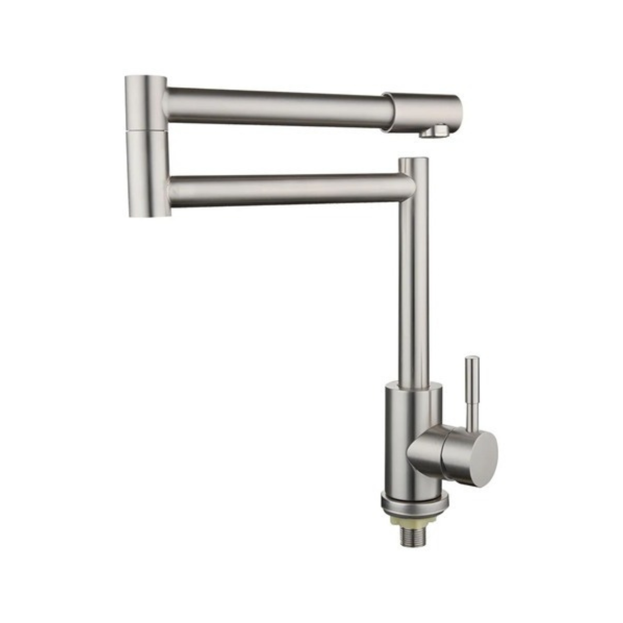 Grifería Monocontrol Cuello Plegable Niquel Texturizado Sovrano