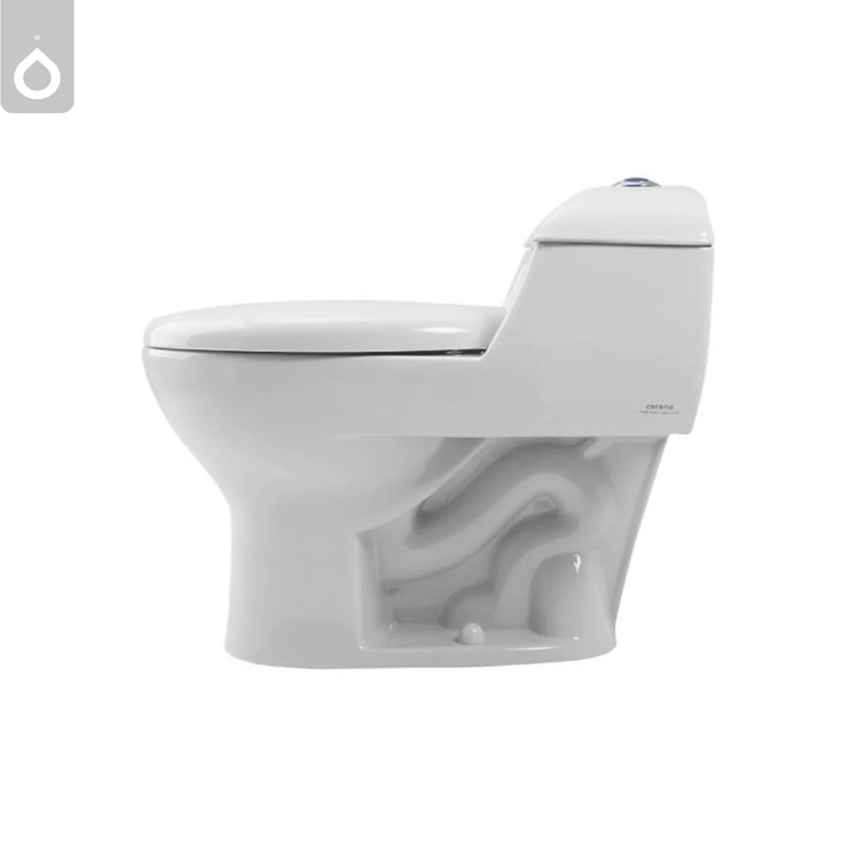 Sanitario Roma One Piece Color Blanco Moderno