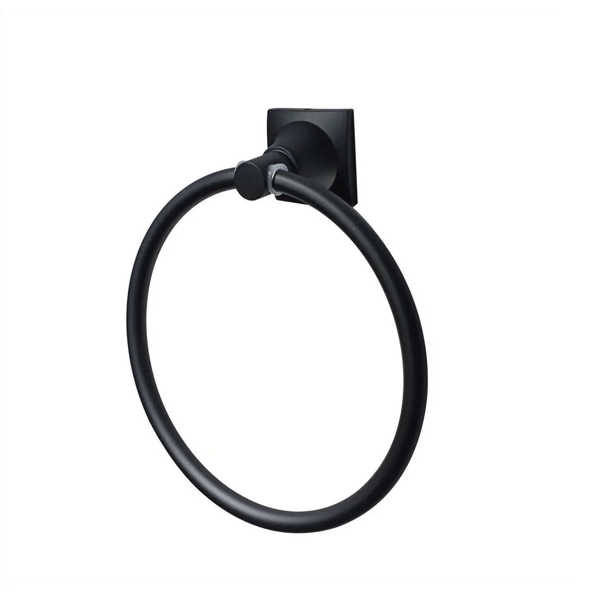 Set De Accesorios Baño Negro Metálico Línea Quadrato Negro Mate 4 Piezas– Alta Calidad