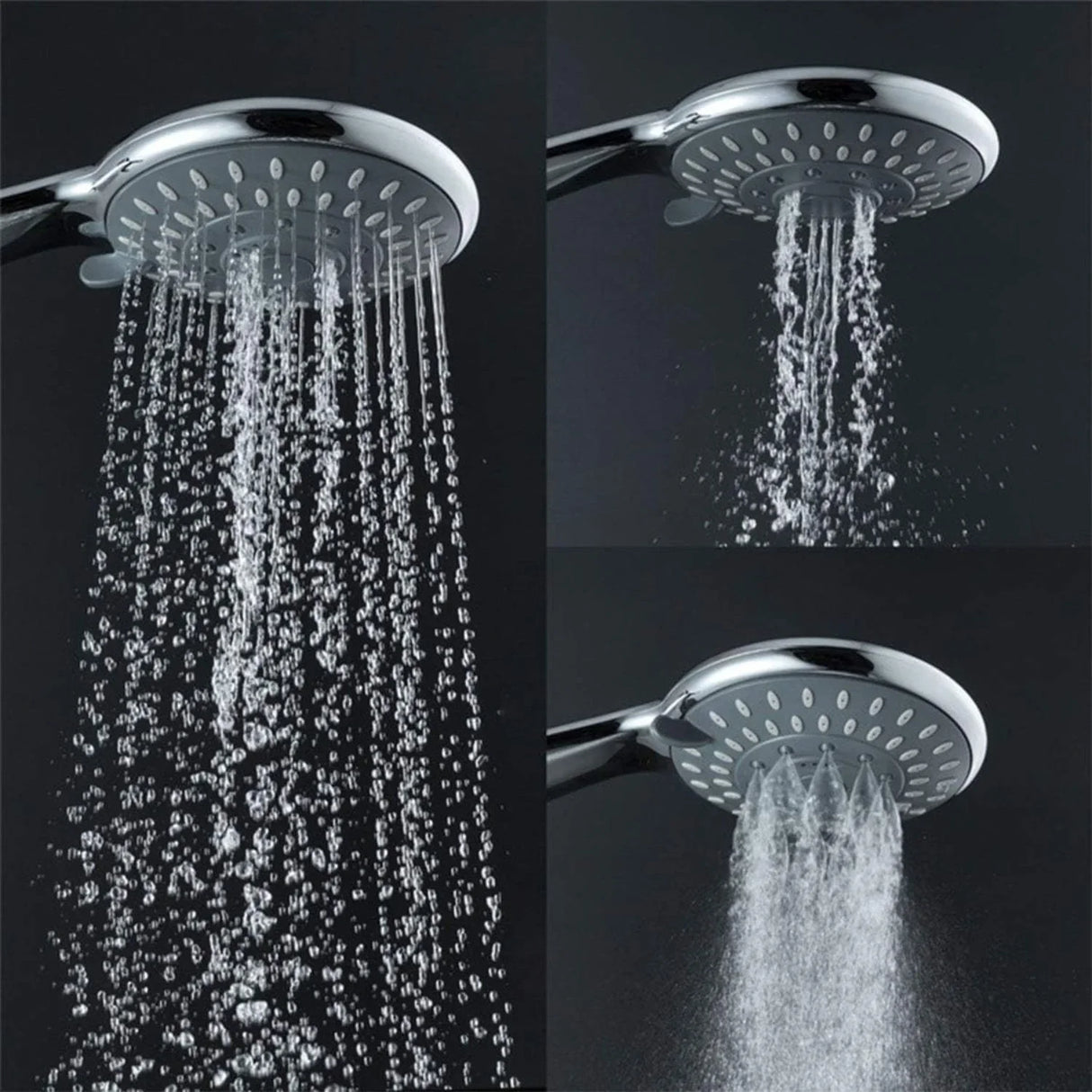 Mango de Ducha Teléfono Multifunción – ABS de Alta Calidad, Cromo