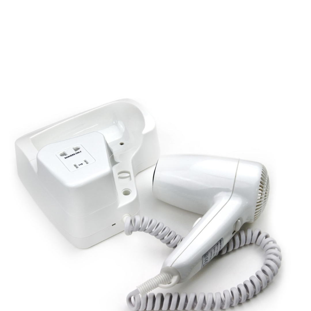 Secador de Cabello Empotrable Tipo Hotel