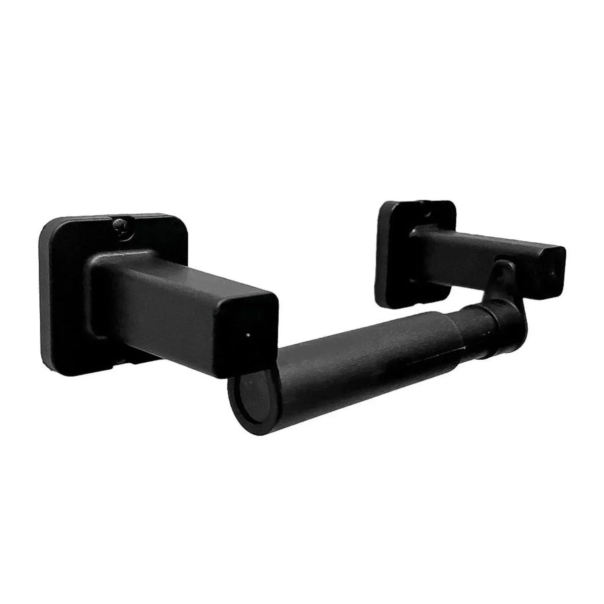 Portarrollos para Baño - Negro, ABS , Alta Resistencia, Fácil Instalación