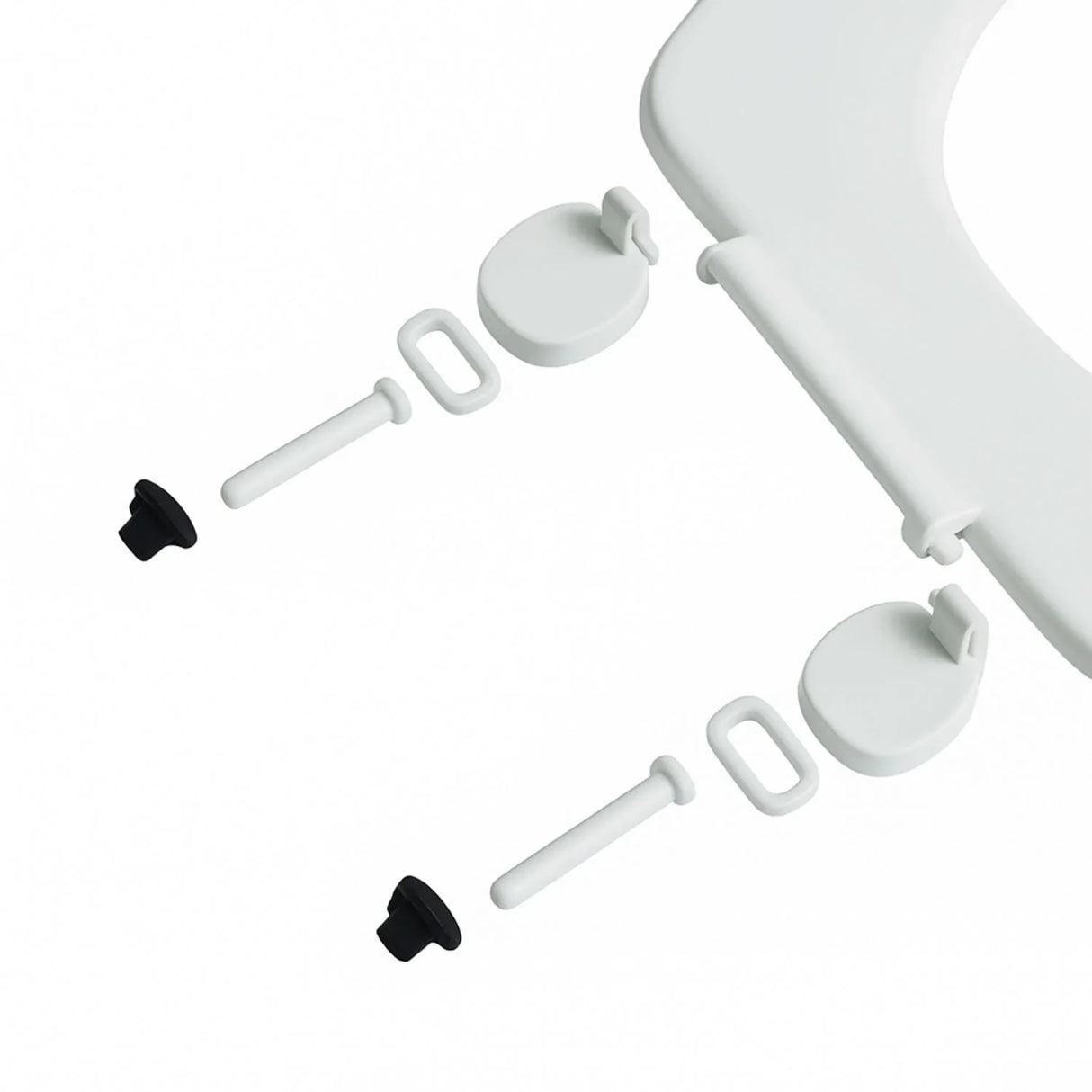 Tapa Asiento Herradura Sanitario Blanco Institucional