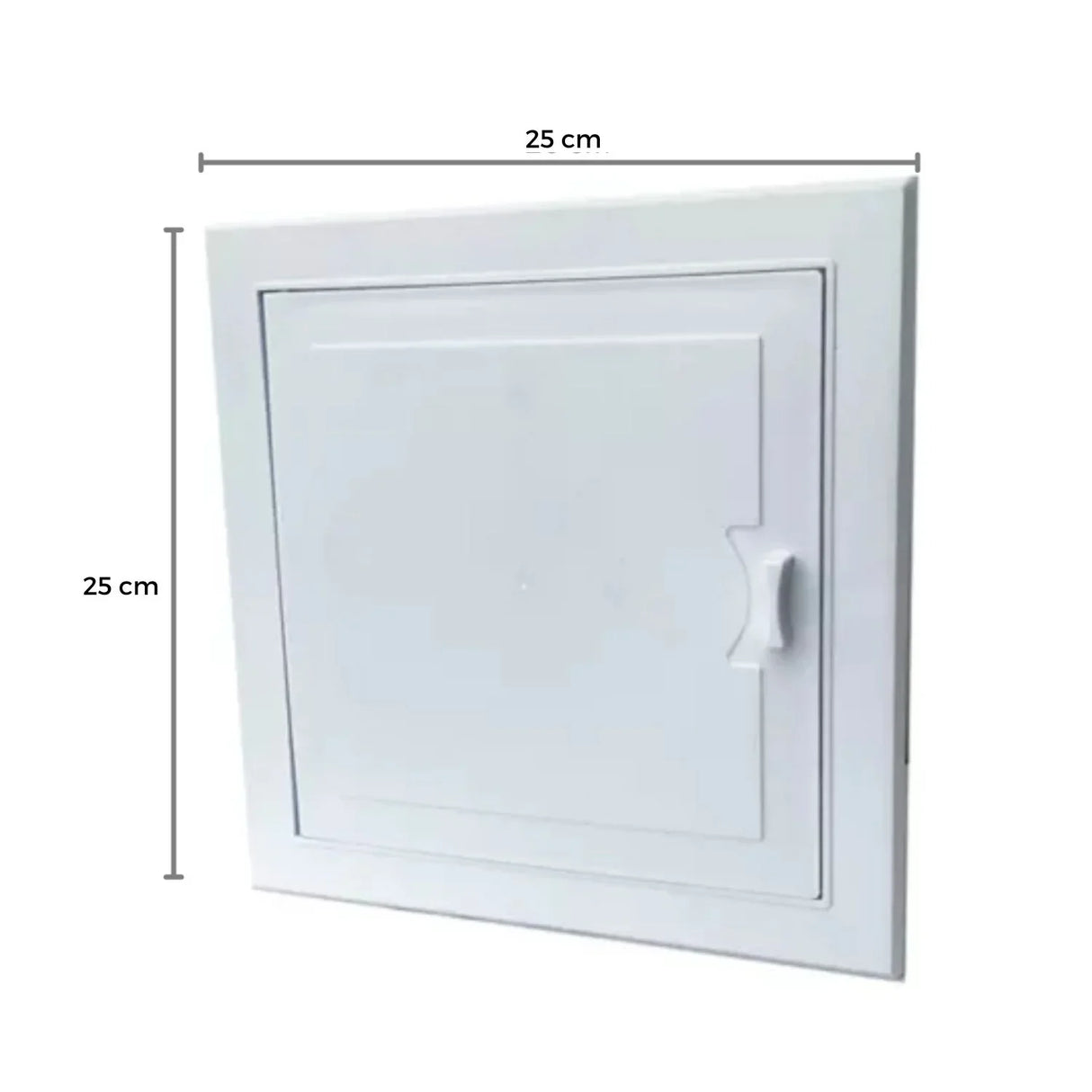 Tapa Registro Plástico 25X25 Externo 20X20 Interno