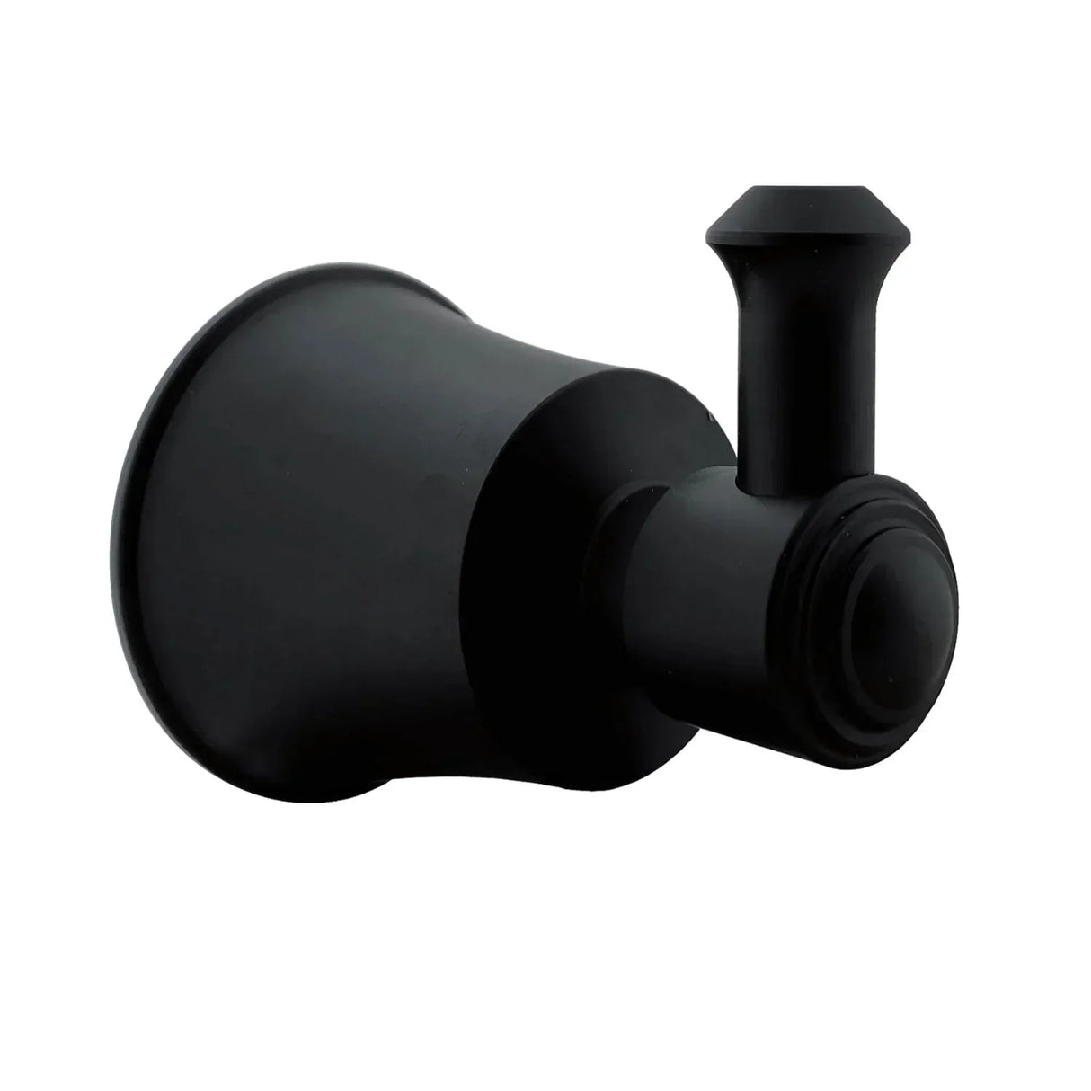 Gancho Perchero L. Turmalina Negro (Aluminio) - Resistente A La Corrosi¢n