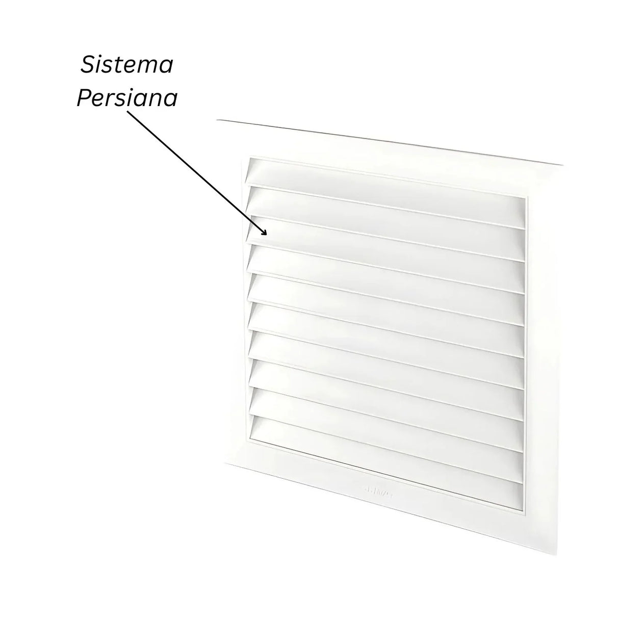 Rejilla de Ventilación Corriente 20*20 cm Persiana