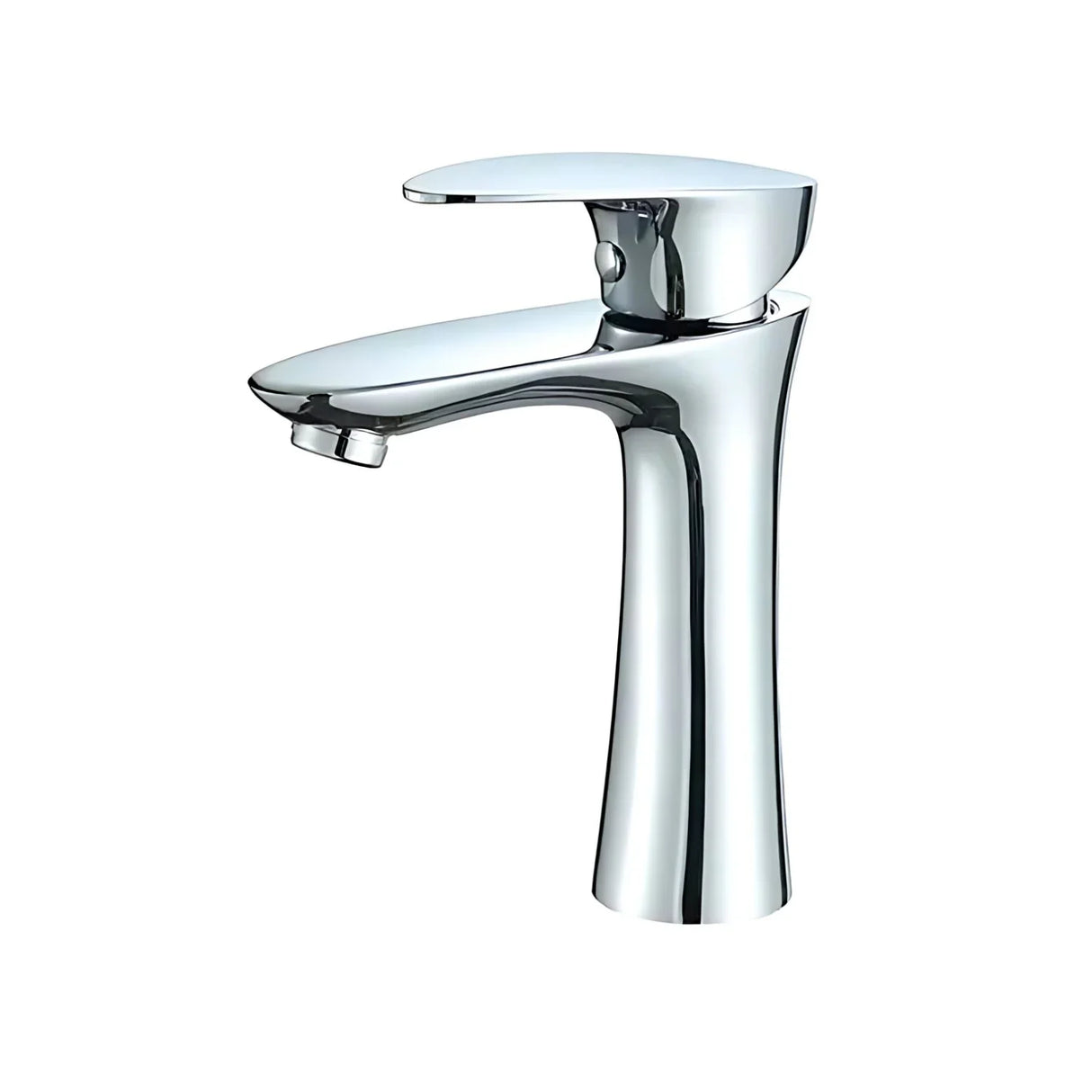 Llave Moderna Lavamanos Manija Lujo Metálico Antioxidante