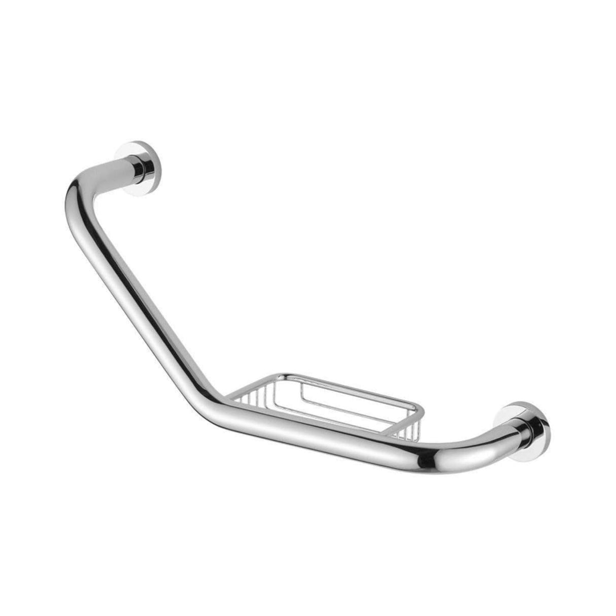 Barra De Seguridad Con Jabonera De Alto Brillo